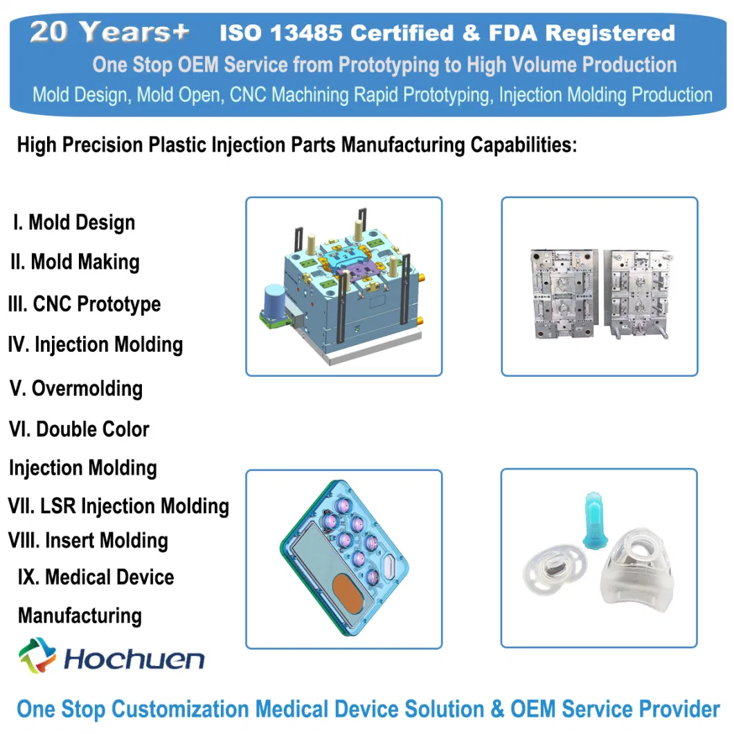 China PVC PS PU Fiberglass Product Customized Molding Parts Service Mold Maker Manufacture Plastic Injection Mold