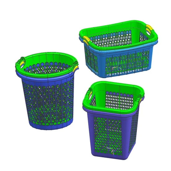 Plastic Commodity Basket Mold Household Storage Box Moulding Containing Baskets Injection Mould